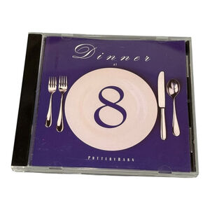 Vintage Pottery Barn CD Dinner at Eight Jazz Lounge 1997 Ella Fitzgerald Etta Ja